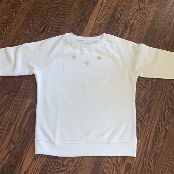 Custom Made White Star Crewneck - Picture 2 of 7